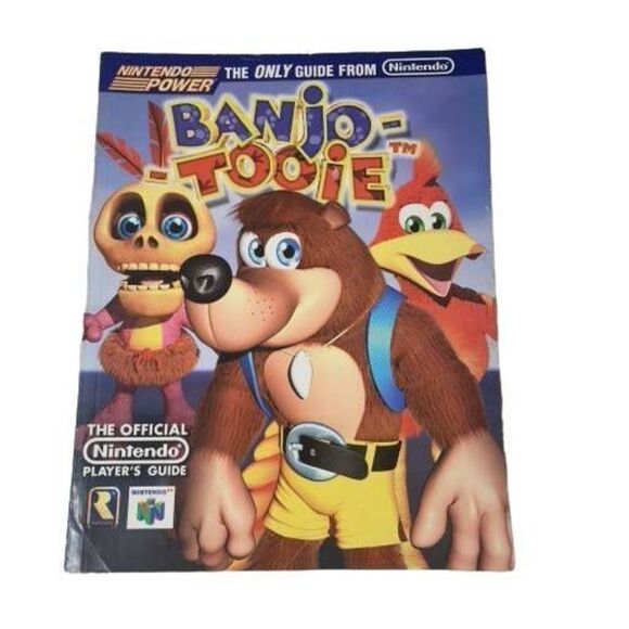 Official Nintendo Player's Guide Banjo-Tooie Y2K With Map